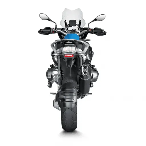 Akrapovic Bmw R 1200 Gs Adventure 14 2016 Terminale Di Scarico Slip-On Line Titanio Black Moto Omologato