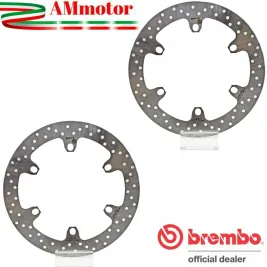 Dischi Freno Anteriori Ducati Multistrada 1100 S 07 - 2009 Moto Brembo Serie Oro Coppia