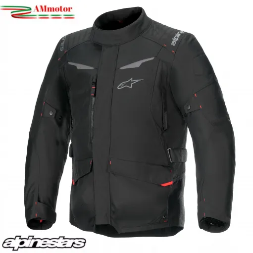 Giacca Alpinestars T-GP Plus R V3 Black Camo Red Protezioni Moto Cordura TG XL
