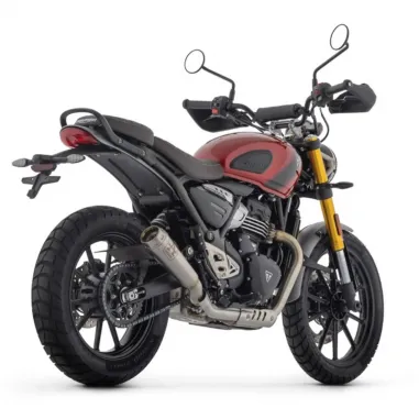 Arrow Triumph Scrambler 400 X Terminale Di Scarico Moto Marmitta Pro-Race Nichrom