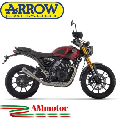 Arrow Triumph Scrambler 400 X Terminale Di Scarico Moto Marmitta Pro-Race Nichrom