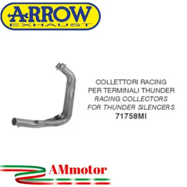 Arrow Yamaha MT-07 21 - 2024 Collettori Di Scarico Moto Racing Per Terminali Thunder