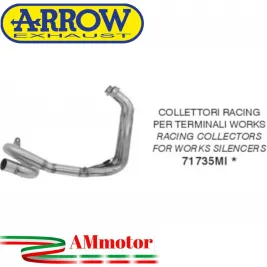 Arrow Yamaha MT-07 21 - 2024 Collettori Di Scarico Moto Racing Per Terminali Works