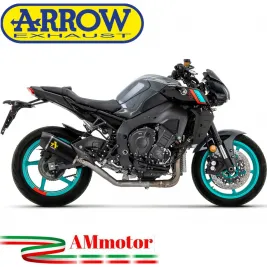 Arrow Yamaha MT-10 22 - 2024 Terminale Di Scarico Moto Marmitta Indy Race Alluminio Dark