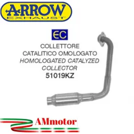 Yamaha MT 125 21 - 2024 Arrow Moto Collettore Di Scarico Catalitico Omologato