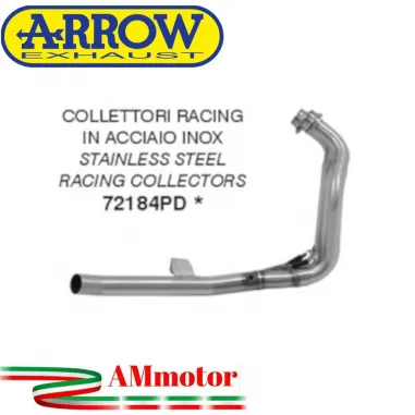 Yamaha Tenere' 700 21 - 2024 Arrow Moto Collettori Di Scarico Racing In Acciaio