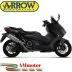 Arrow Yamaha T-Max 560 Scarico Completo Moto Terminale Indy Race Titanio