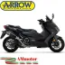 Arrow Yamaha T-Max 560 Scarico Completo Moto Terminale Indy Race Titanio Dark