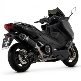 Arrow Yamaha T-Max 560 Scarico Completo Moto Terminale Indy Race Titanio Dark 2