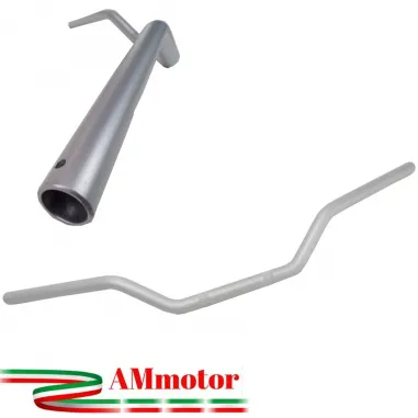 Manubrio Moto Honda XL 700 V Transalp 08 - 2011 Anodizzato Grigio Naked Piega Originale