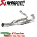 Bmw R 1200 R Collettori Di Scarico Akrapovic Tubo Elimina Kat Titanio Catalizzatore Moto