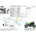 Scarico Mivv Kawasaki Ninja 650 24 - 2025 Moto Terminale GP Pro Carbonio Completo Di Collettori