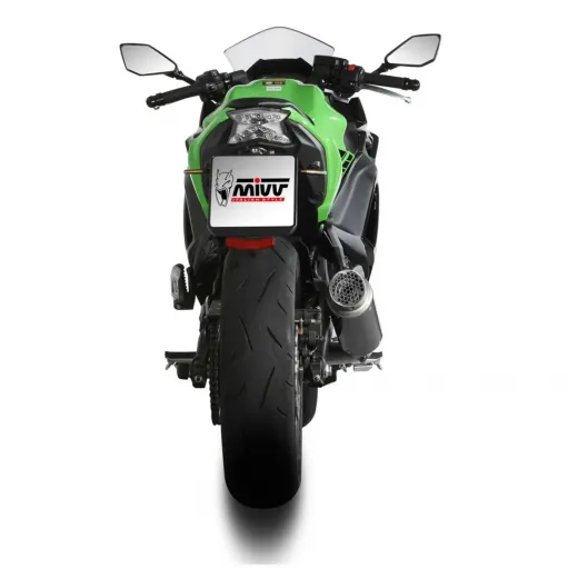 Scarico Mivv Kawasaki Ninja 650 24 - 2025 Moto Terminale GP Pro Carbonio Completo Di Collettori