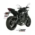 Scarico Completo Mivv Yamaha Mt-07 21 - 2023 Terminale Delta Race Black Moto