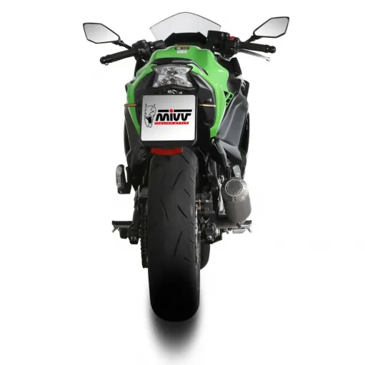 Scarico Mivv Kawasaki Ninja 650 24 - 2025 Moto Terminale Mk3 Inox Completo Di Collettori