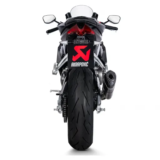Akrapovic Aprilia RS 660 Impianto Di Scarico Completo Racing Line Terminale Carbonio Moto Omologato