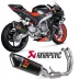 Akrapovic Aprilia RS 660 Impianto Di Scarico Completo Racing Line Terminale Carbonio Moto