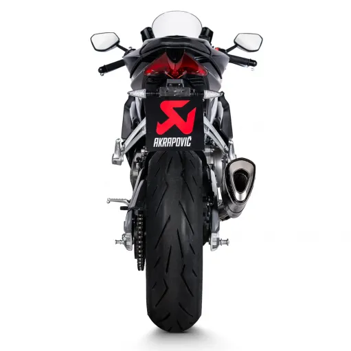 Akrapovic Aprilia RS 660 Impianto Di Scarico Completo Racing Line Terminale Carbonio Moto
