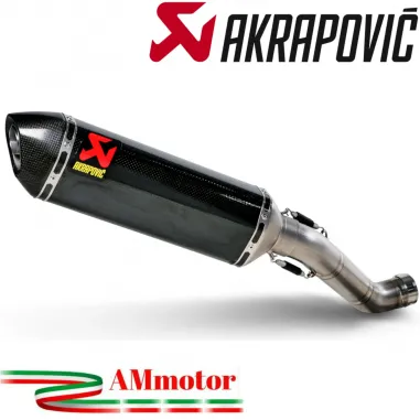 Akrapovic Aprilia Rsv 4 09 2014 Terminale Di Scarico Slip-On Line Esagonale Carbonio Moto