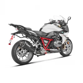 Akrapovic Bmw R 1200 Rs Terminale Di Scarico Slip-On Line Titanio Black Moto Omologato 2