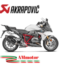 Akrapovic Bmw R 1200 Rs Terminale Di Scarico Slip-On Line Titanio Black Moto Omologato