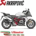 Akrapovic Bmw R 1200 Rs Terminale Di Scarico Slip-On Line Titanio Black Moto Omologato