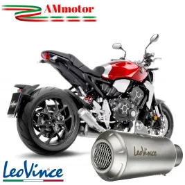 Terminale Di Scarico Honda CB 1000 R LeoVince LV-10 Inox Omologato