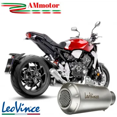 Terminale Di Scarico Honda CB 1000 R LeoVince LV-10 Inox Omologato