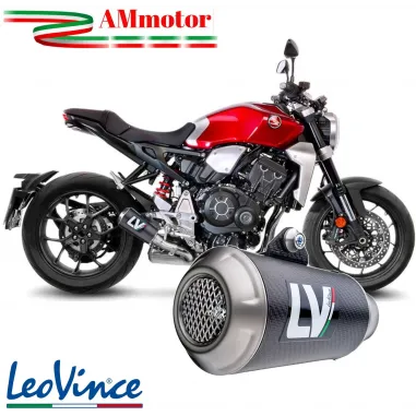 Terminale Di Scarico Honda CB 1000 R LeoVince LV-10 Carbonio Omologato