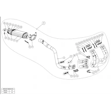 Akrapovic Honda Cbr 600 RR 07 2008 Terminale Di Scarico Slip-On Line Titanio Moto Omologato