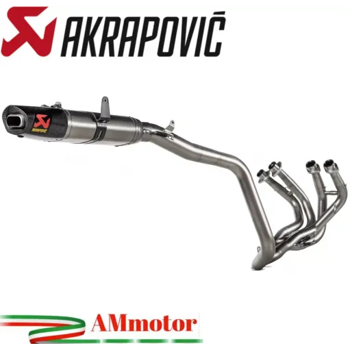Akrapovic Honda Cbr 600 RR 07 2008 Terminale Di Scarico Slip-On Line Titanio Moto Omologato