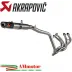 Akrapovic Honda Cbr 600 RR 07 2008 Terminale Di Scarico Slip-On Line Titanio Moto Omologato