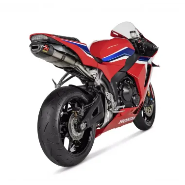 Akrapovic Honda Cbr 600 RR 07 2008 Terminale Di Scarico Slip-On Line Titanio Moto Omologato