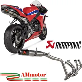 Akrapovic Honda Cbr 600 RR 07 2008 Terminale Di Scarico Slip-On Line Titanio Moto Omologato