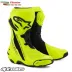 Alpinestars Supertech R Vented Yellow Fluo Black Stivale Moto Racing Pista