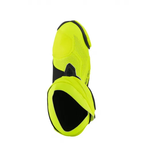 Alpinestars Supertech R Vented Yellow Fluo Black Stivale Moto Racing Pista