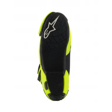 Alpinestars Supertech R Vented Yellow Fluo Black Stivale Moto Racing Pista