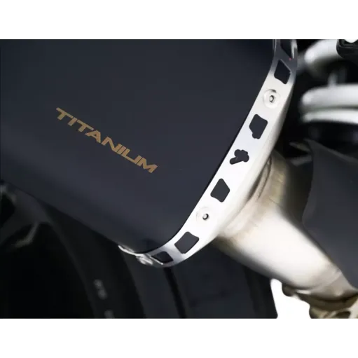 Termignoni Bmw R 1300 GS Terminale Di Scarico Moto Slip-On Titanio Nero Omologato BW2808040INC