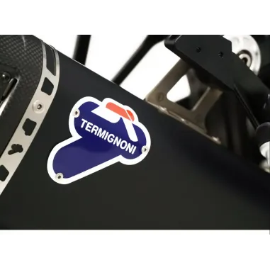 Termignoni Bmw R 1300 GS Terminale Di Scarico Moto Slip-On Titanio Nero Omologato BW2808040INC