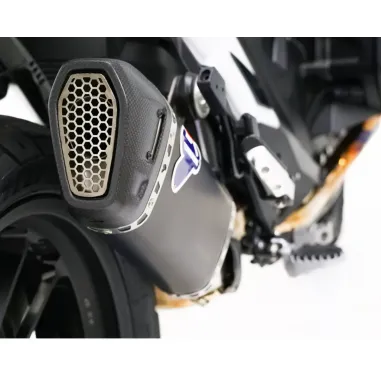 Termignoni Bmw R 1300 GS Terminale Di Scarico Moto Slip-On Titanio Nero Omologato BW2808040INC