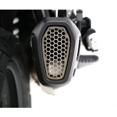 Termignoni Bmw R 1300 GS Terminale Di Scarico Moto Slip-On Titanio Nero Omologato BW2808040INC