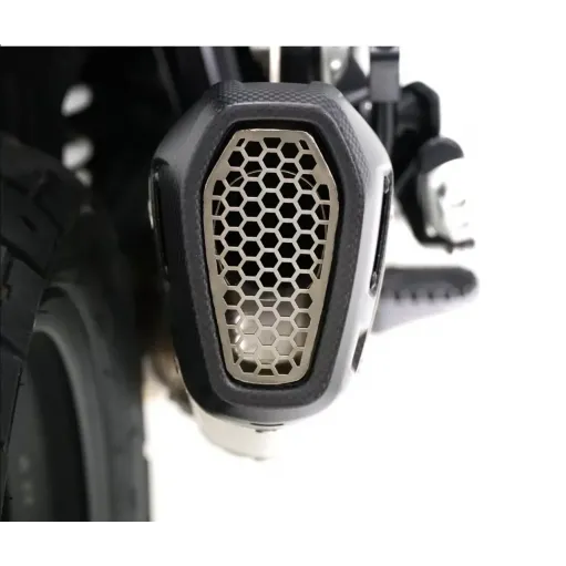 Termignoni Bmw R 1300 GS Terminale Di Scarico Moto Slip-On Titanio Nero Omologato BW2808040INC