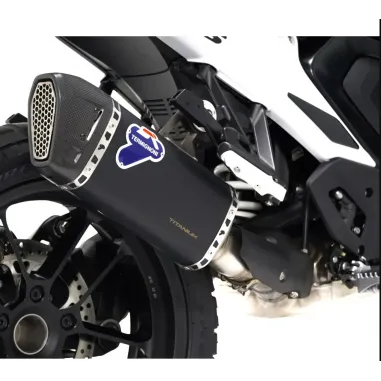 Termignoni Bmw R 1300 GS Terminale Di Scarico Moto Slip-On Titanio Nero Omologato BW2808040INC