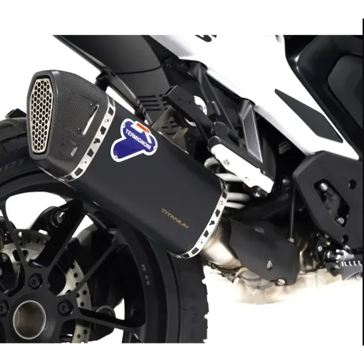 Termignoni Bmw R 1300 GS Terminale Di Scarico Moto Slip-On Titanio Nero Omologato BW2808040INC
