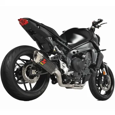 Akrapovic Yamaha Mt-09 2024 Scarico Completo Moto Racing Line In Carbonio