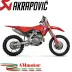 Akrapovic Honda Crf 450 R 2025 Scarico Completo Evolution Line Full Titanio Moto