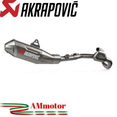 Akrapovic Honda Crf 450 R 2025 Scarico Completo Evolution Line Full Titanio Moto