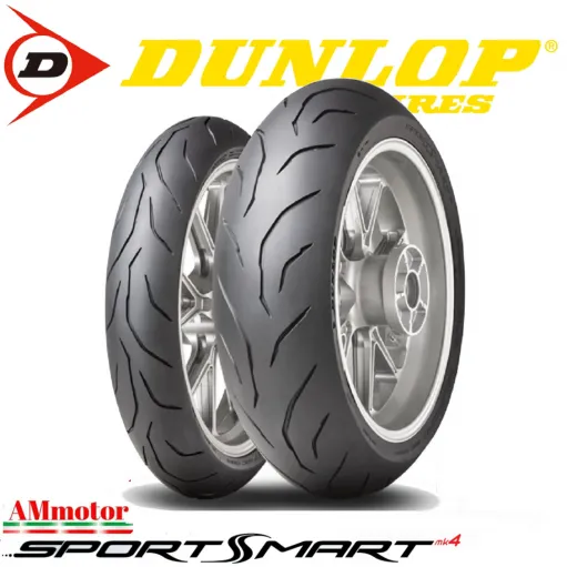 Sportsmart MK4 120/70 +190/50ZR17 Coppia Pneumatici Gomme Moto