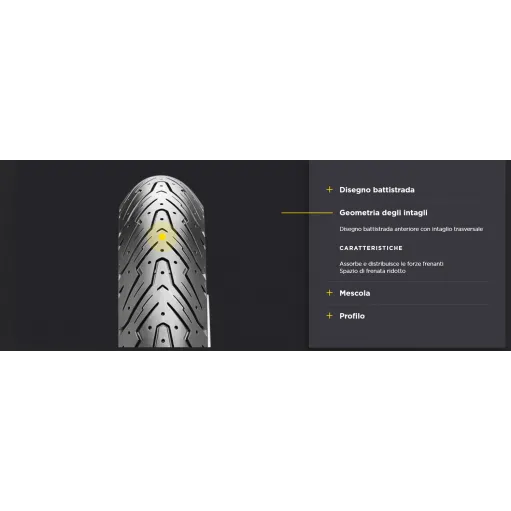 Angel Scooter Pirelli Pneumatici 140 70 16 110 70 16 Coppia Gomme