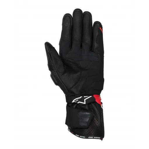 Guanti Moto Alpinestars SP-3 Black Bright Red White Sport Racing Moto